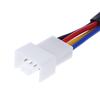 Quiet Mode Cable Adapters  Speed Reduction Solution Quiet  Adapters  Reduce  & Noise Rank Upgrades for PC Case Fan 