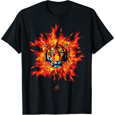 Feuer des Tigers T-Shirt