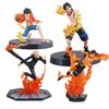 New One Piece Anime Figure Fire Fist Luffy Ace Sanji Battle Model Dolls PVC Sabo Action Figurine Zoro Ghost Three-Knife Toys