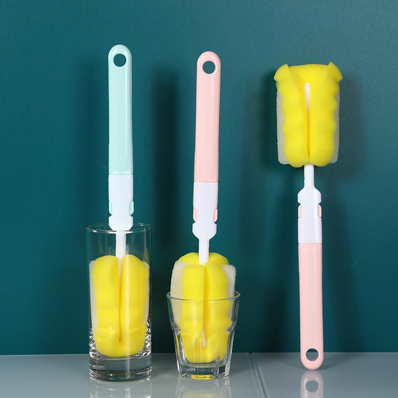 Baby Bottle & Straw Cleaning Brush Set | Nipple, Cup, and Sponge Brushes