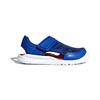 Adidas Fortaswim Space Leather Comfortable Versatile Flat Childrens Sandals Kids Sandals Blue Orange White AC8253