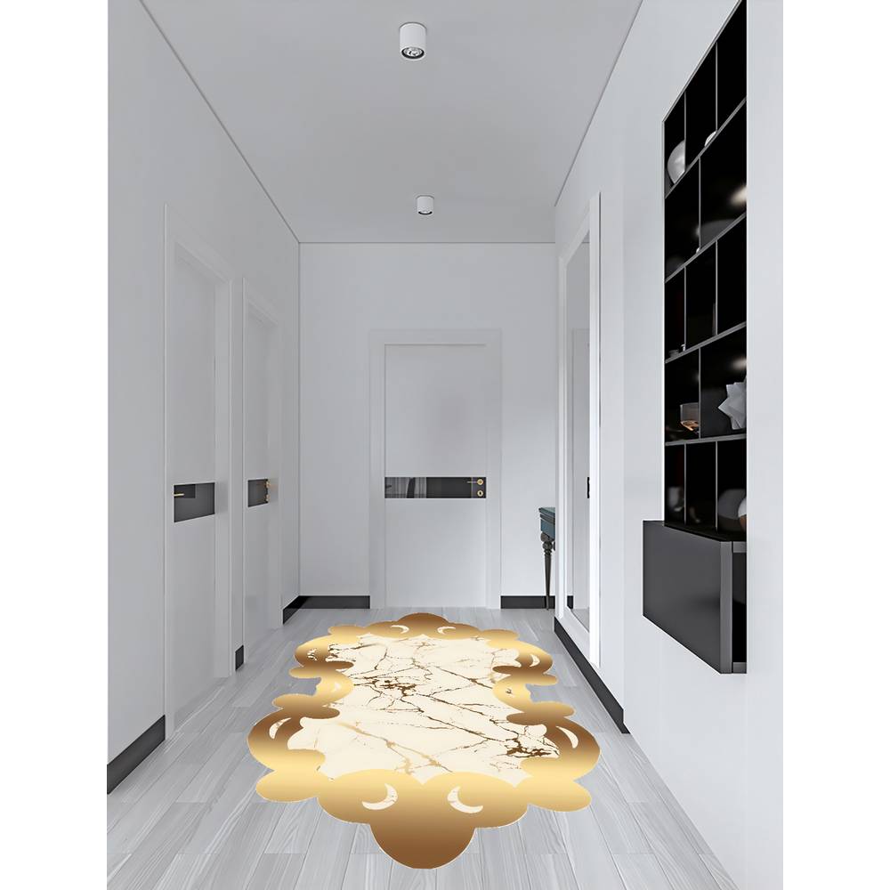 

Mosimoso Home Laser Cut H1128 Ковер с точечной подошвой 80x150 cm золотой