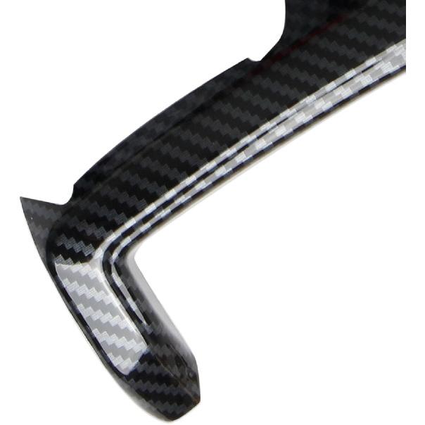 Carbon Fiber Style Center Console Dashboard Frame Instrument Panel Side Cover Trim Accessories for 2025-2026 Toyota Camry