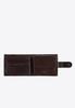 Wittchen Men's Leather Wallet With Clasp Brown Natural Leather