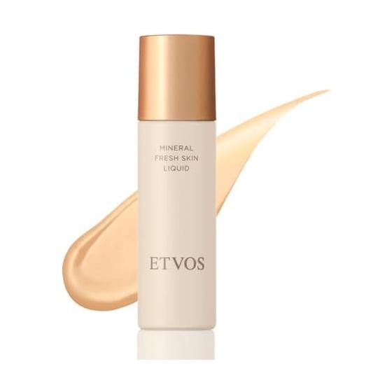ETVOS Mineral Fresh Skin Liquid SPF32 PA+++ 30ml #Natural Liquid Foundation