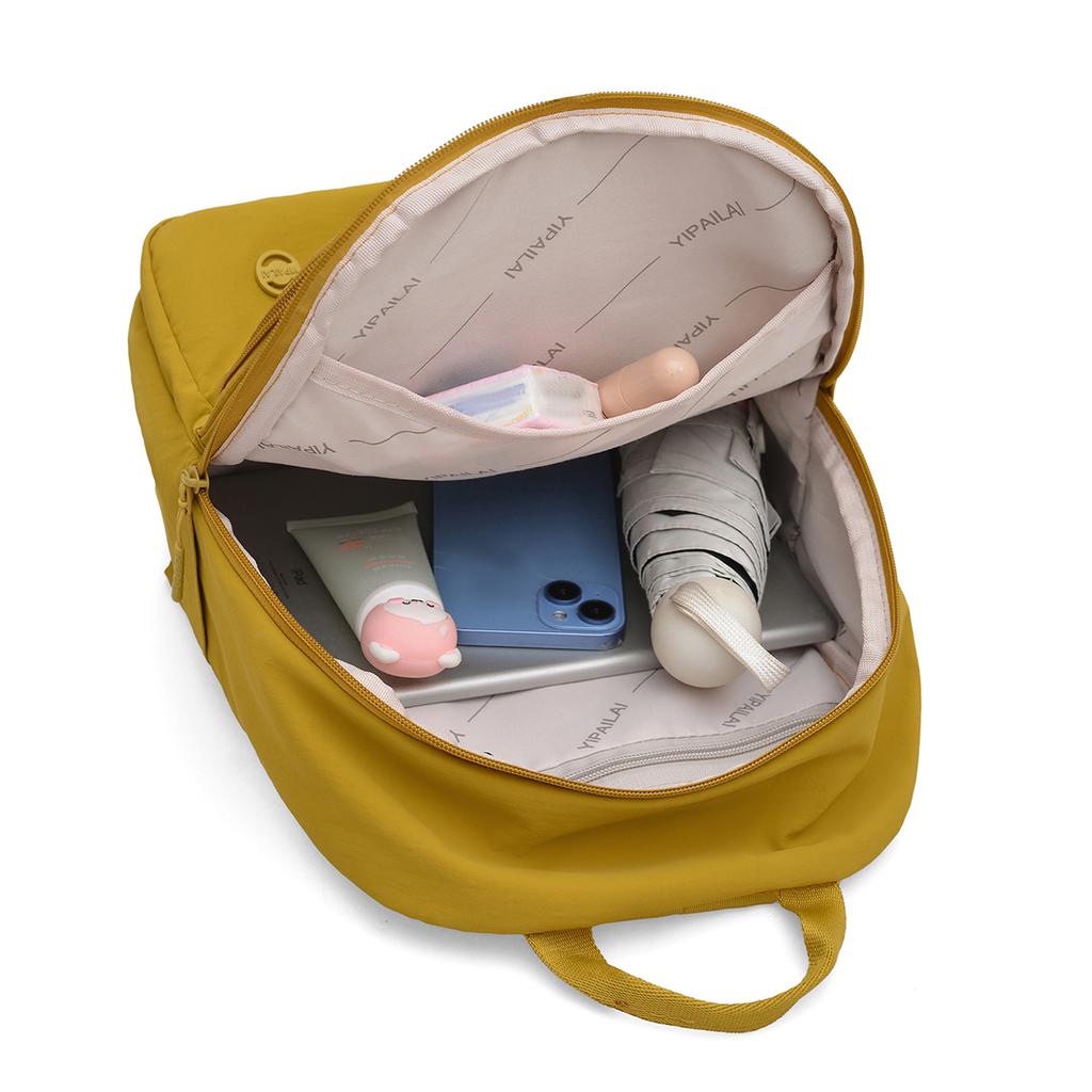 Lightweight Backpack New Style Women's Minimalist Large Capacity School Bag Travel Multifunctional Small Backpack