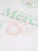 LA MAISON STUDIO Pastel Citrus Short Sleeve T-Shirt White Mint (Fcg2Ts775W)
