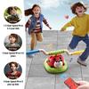 Musical Jump Sports Toys Rocket Launcher For Kid Ring Toss Game With Remote Control Indoor Outdoor Machine Gifts For Girls Boys