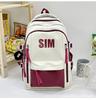 Schoolbag men's schoolbag ins versatile niche college students high school students high value backpack junior high school students large capacity 