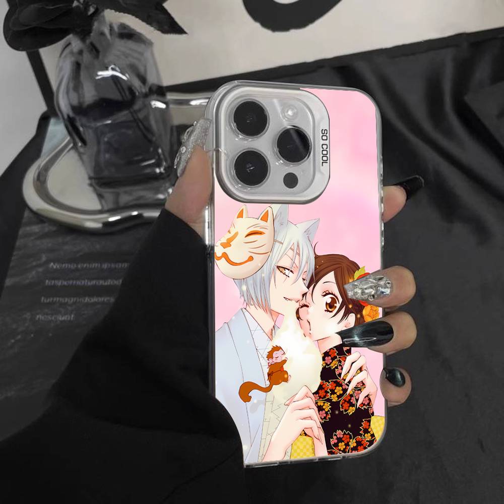 

K-Kamisama Hajimemashita Tomoe Чехол для телефона для iPhone 17,16,15,14,13,12,11,Pro,XS,Max,Plus,Mini,SE4 Белый Матовый Противоударный Чехол iPhoneX