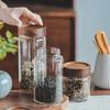 Threaded Glass Sealed Jars for Tea, Snacks & More