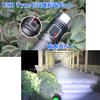 USB Rechargeable 1600 Lumens SST40 LED Tactical Light Ultra Compact Size Waterproof Powerful LED Light Palm Size Lightweight and Durable T6061