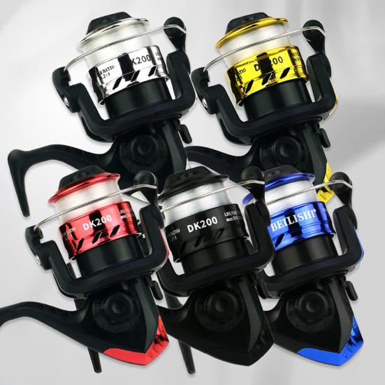 Spinning Reel Metal Spool Fishing Wheel Ergonomic Foldable Design User-Friendly All Purpose Fishing Spinning Reel