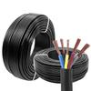 Cablu de Alimentare din Cupru RVV cu 5 Conductoare, 10mm², Manta Moale