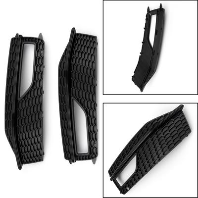 Parachoques Cubierta de Lámpara de Luz Antiniebla Rejilla Parrilla Ajuste Para A4 S-line S4 2013-15 8K0807682M 8K0807681L