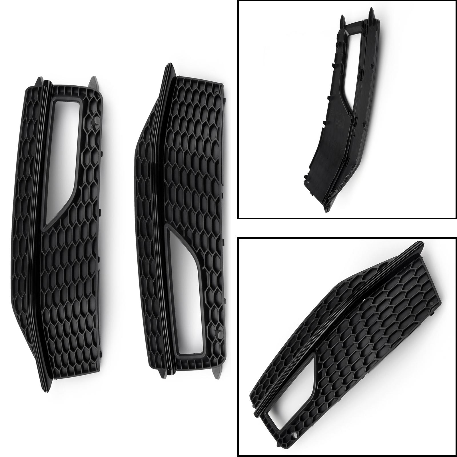 

Bumper Fog Light Lamp Cover Grille Grill Fit For A4 S-line S4 2013-15 8K0807682M 8K0807681L