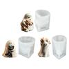 Character Figure Candle Mould Halloween Shape Casting Mould for Resin Casting Projects and Making Candle Soap Gypsum Decoration