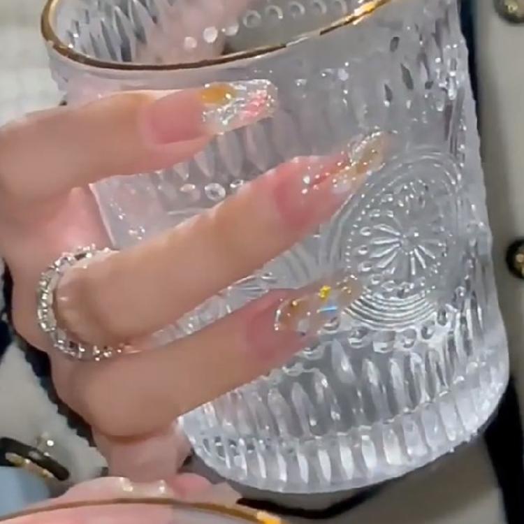 Luxury 3D Nail Art Crafts Rhinestones Charms Shiny DIY Nail Designs Crystal Gems