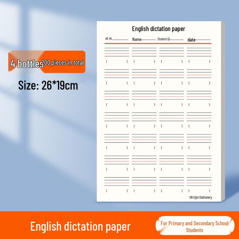 İlkokul Öğrencileri İçin İngilizce Dikte ve Yazma Çalışma Kitabı