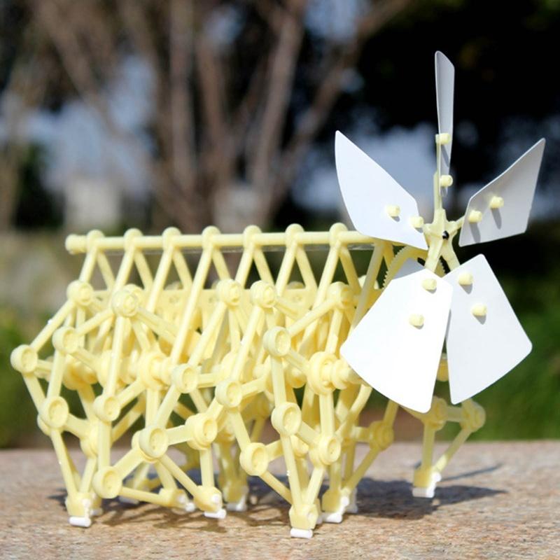 

Тео Янсен Мини Strandbeest Модель Ветроэнергетический Зверь Diy Развивающие Игрушки Ручной Работы Научный Эксперимент Игрушки Детский Подарок На День Рождения