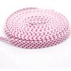 1pair shoelace Fashion Polyester Sneaker Shoe Lace Colors Checkered Double Layer Hollow Flat Shoelaces 100/120/140CM