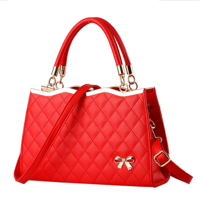 

Жіночі сумки. Сумки-месенджери. Шкіряна сумка через плече. Жіноча чорна червоний