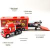 Mack Truck & Race Car Alloy Toy Set for Kids