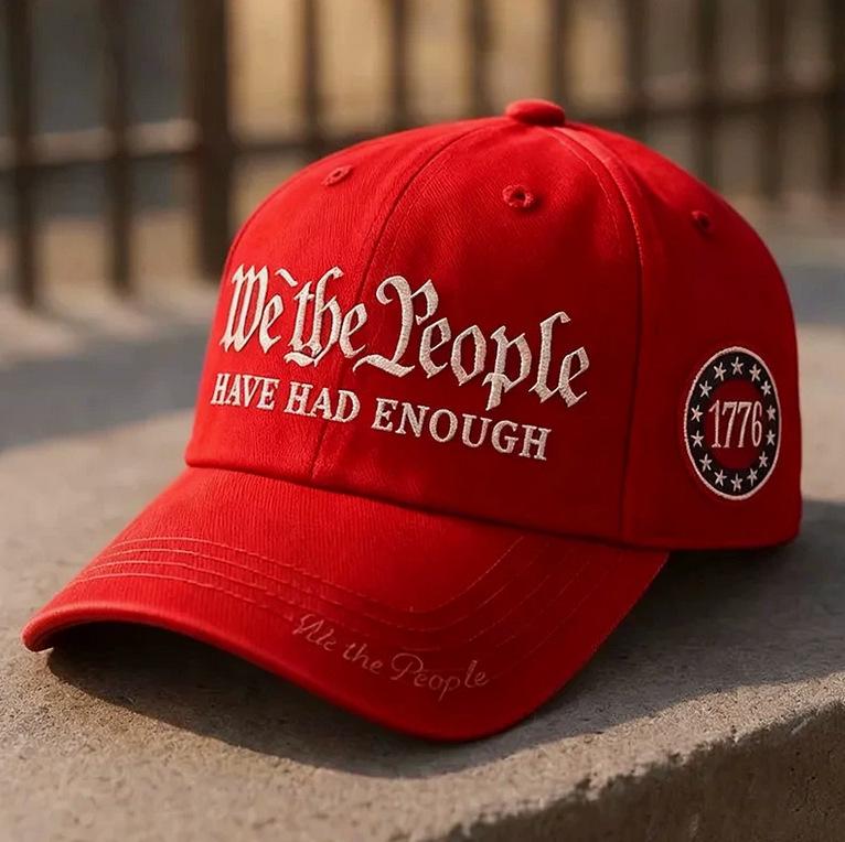 Retro 250th Anniversary "We the People" Commemorative Baseball Cap