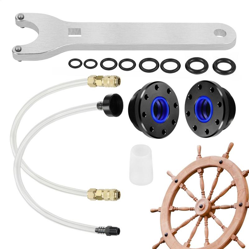 Boot HS5157 Frontmontage Hydraulikzylinder Dichtungssatz Mit Schlüssel Marine Nachrüstungen Hydraulische Lenksysteme Entlüften Für Seastar