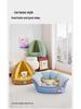 All-Season Semi-Enclosed Pet Nest for Small Dogs and Cats