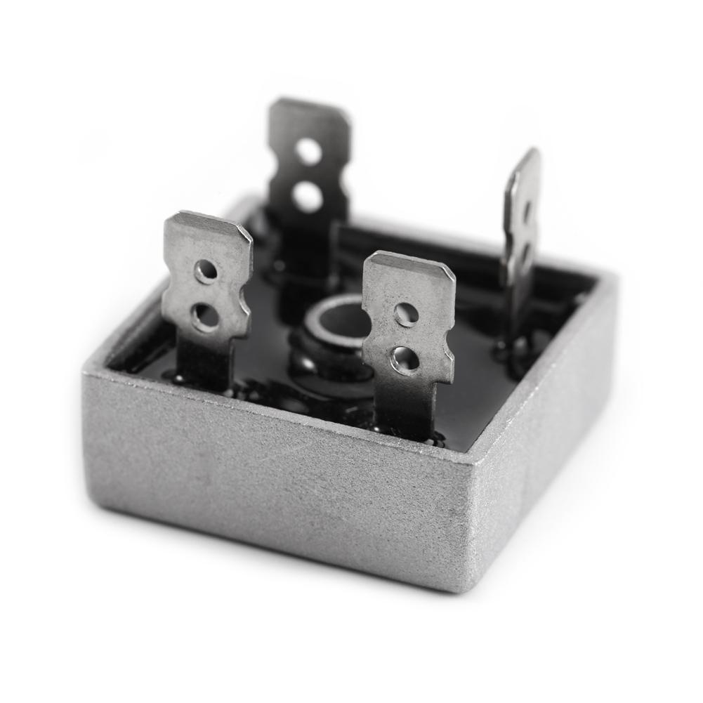10pcs KBPC5010 50A 1000V High Power Metal Case Single Phase Diode Bridge Rectifiers