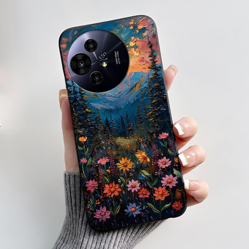 New Design Cute Case For TCL 50 NxtPaper 5G/50 Pro NxtPaper 5G/TCL P10/60 XE NxtPaper Shockproof Cover Black Case