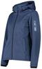 CMP Softshell Jacket Zip Hood Women (39A5006M) Women's Jacket Softshell Jacket Melted (39A5006M) Blue Mel/niagara