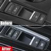 For Honda Civic 11th Gen  2022 2023 Stainless Steel Car Gear Shift Parking Button Panel Trim Frame Sticker Cover