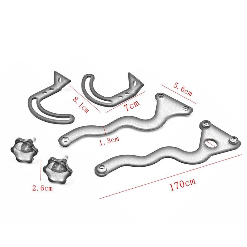 1 Set Additional Motorcycle Windshield Holder Windscreen Bracket Kits for BMW R1200GS LC Adventure 2014-2019
