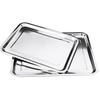 304 Stainless Steel Deep Rectangular Serving Tray