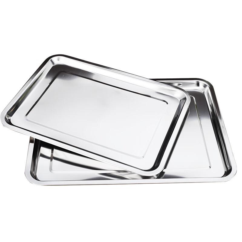 304 Stainless Steel Deep Rectangular Serving Tray