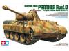 Tamiya Military Miniature Series German Army Medium Tank Panther D Type Plastic Model 35345 1/35 No.345
