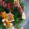 Name Party Supplies House Christmas Tree Ornaments Xmas Hanging Decoration Xmas Ornament Home Decor