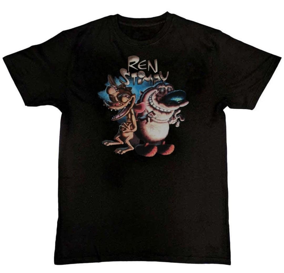 Special Ren and Stimpy Graphic Print Mens T-Shirt XXXXL