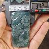 Landscape Jadeite Pendant: Natural Carved Jade for Men and Women