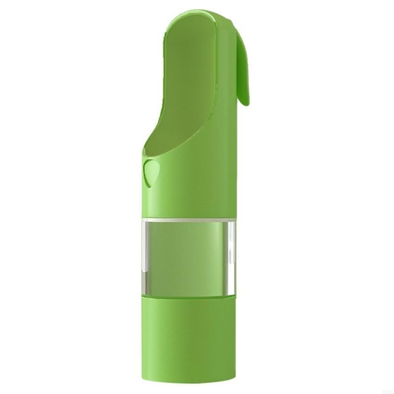 

Dog Water Bottle Portable with Bowl for Walking Leakproof for Cat and Puppy X3UC зелёный