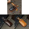 Genuine Leather Key Wallet With Zipper Lock For Men And Women Daily Use