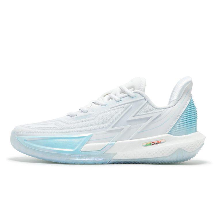 Scarpe da Pallacanestro 361 BIG3 4.0 Quick Pro Uomo Basse 361 Degrees Bianco/Blu Ghiaccio 672411115F-1