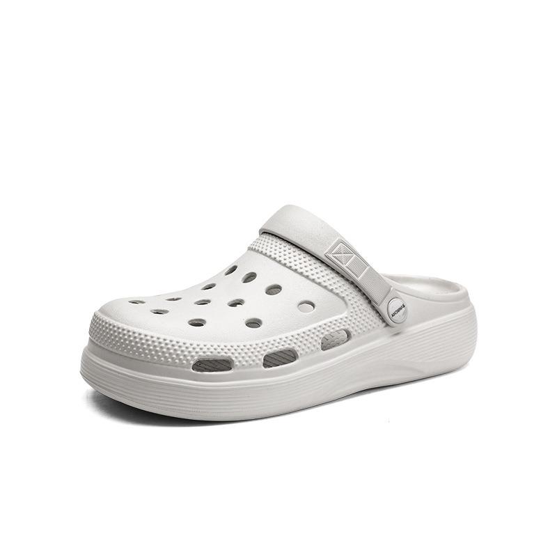 Baotou Summer New Eva Hole Shoes Men Wear Non-slip Slippers Breathable Casual Beach Shoes