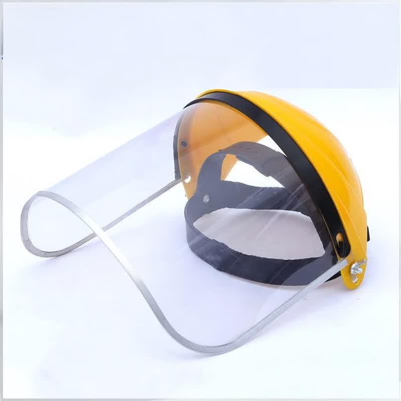 Head-Mounted Full-Face Safety Shield