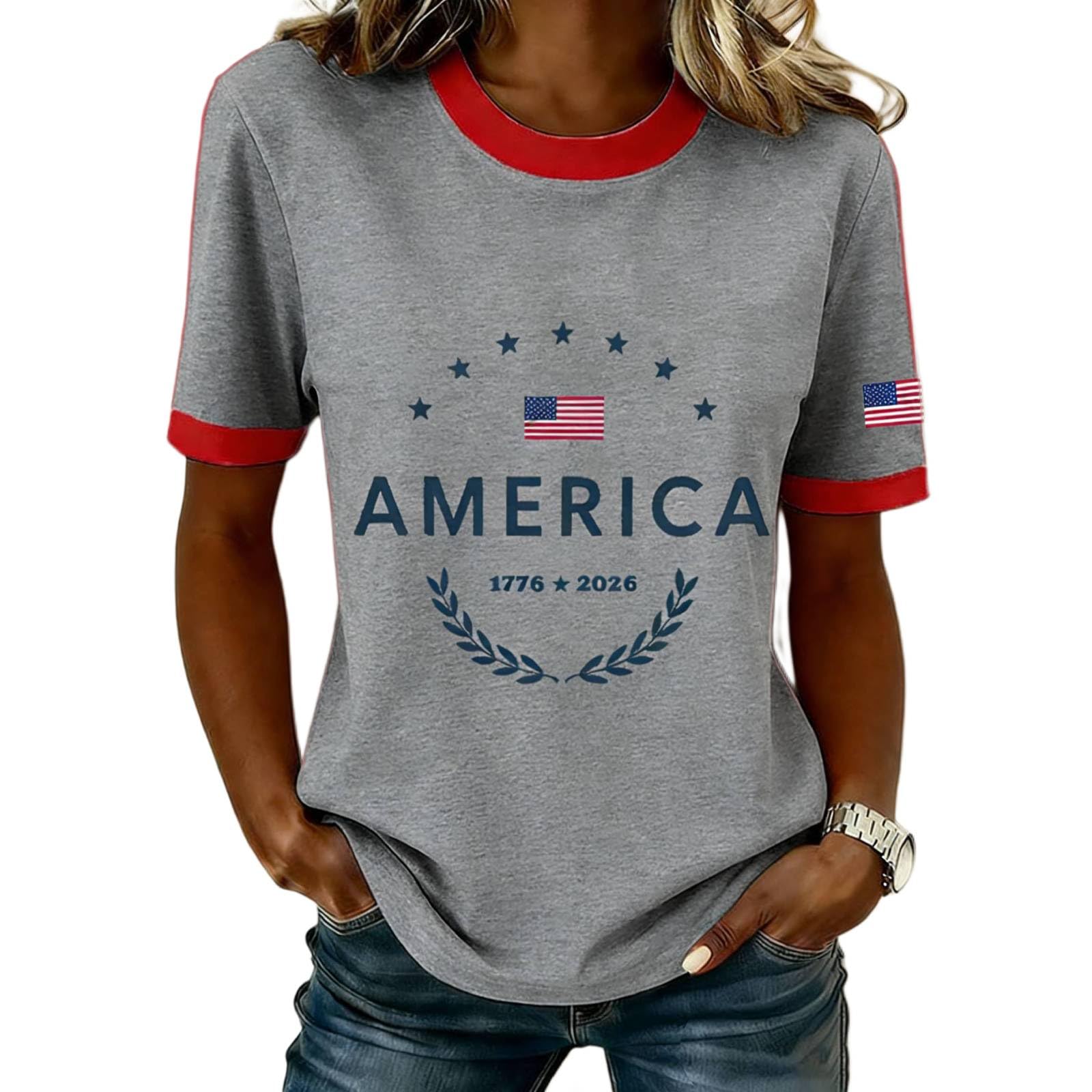 

Стильная женская повседневная блузка с принтом букв M