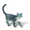 Figurine Cat British Blue - Minka - Hand-painted - 6.5 X 4.5 Cm - BULLYLAND
