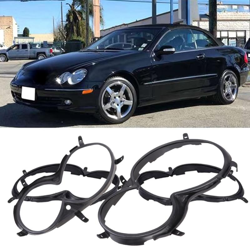 1 Pair Head Light Lamp Cover Gasket Replacement Headlamp Gasket 2098260191 Automotive Accessories for W209 CLK200 CLK320