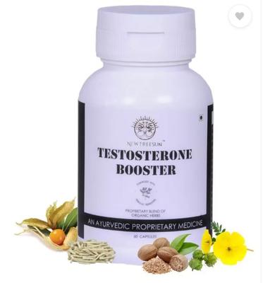 NEWTREESUN Testosteronhöjande kapslar med Ginseng (Ashwagandha) för Uthållighet, 800 mg  (60 kapslar)